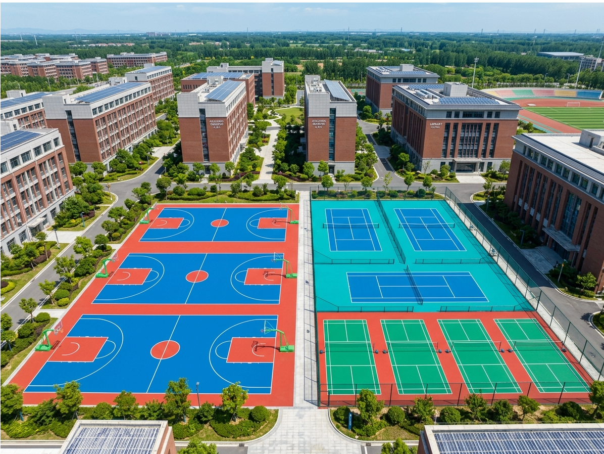 银川市硅PU球场塑胶跑道 - 排名
