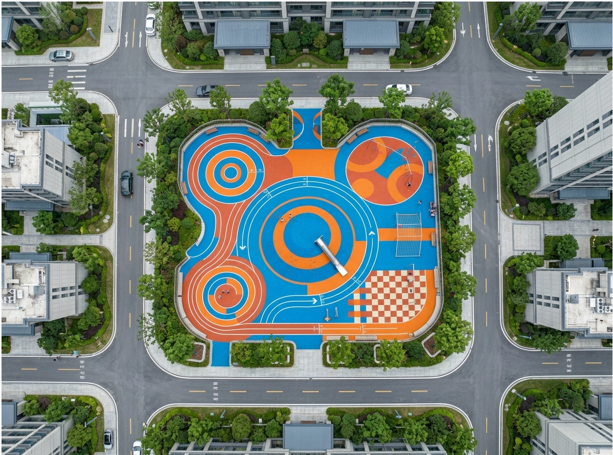 银川市透气型塑胶跑道EPDM塑胶跑道 - 厂家